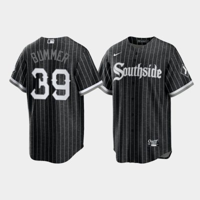 Aaron Bummer Chicago White Sox Black 2021 City Connect Replica Jersey