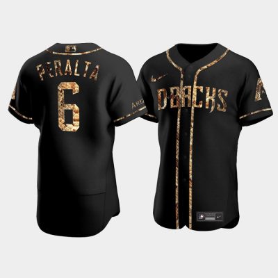 David Peralta Arizona Diamondbacks Black Python Skin Jersey