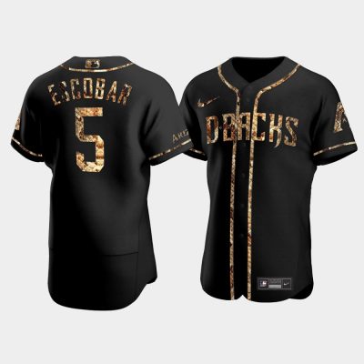 Eduardo Escobar Arizona Diamondbacks Black Python Skin Jersey