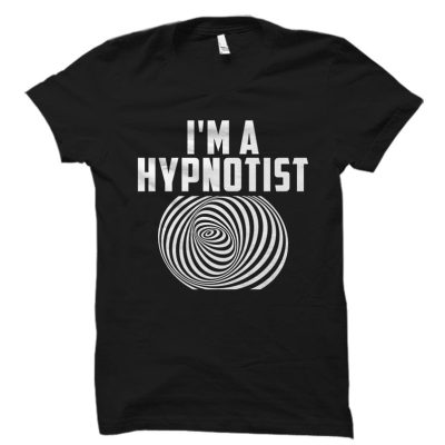 Hypnotherapist Shirt Hypnotist Present Hypnotherapy Gifts Hypnosis Gift Hypnotherapist Gift Hypnosis Shirt