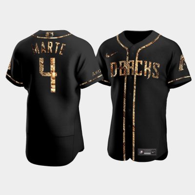 Ketel Marte Arizona Diamondbacks Black Python Skin Jersey