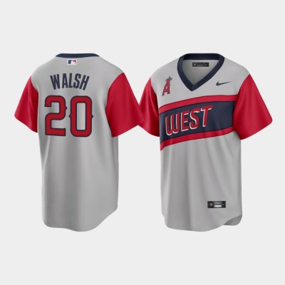 Los Angeles Angels Jared Walsh Gray 2021 Little League Classic Replica Jersey