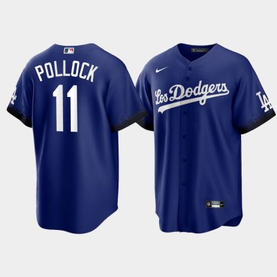 Los Angeles Dodgers AJ Pollock Royal 2021 City Connect Replica Jersey