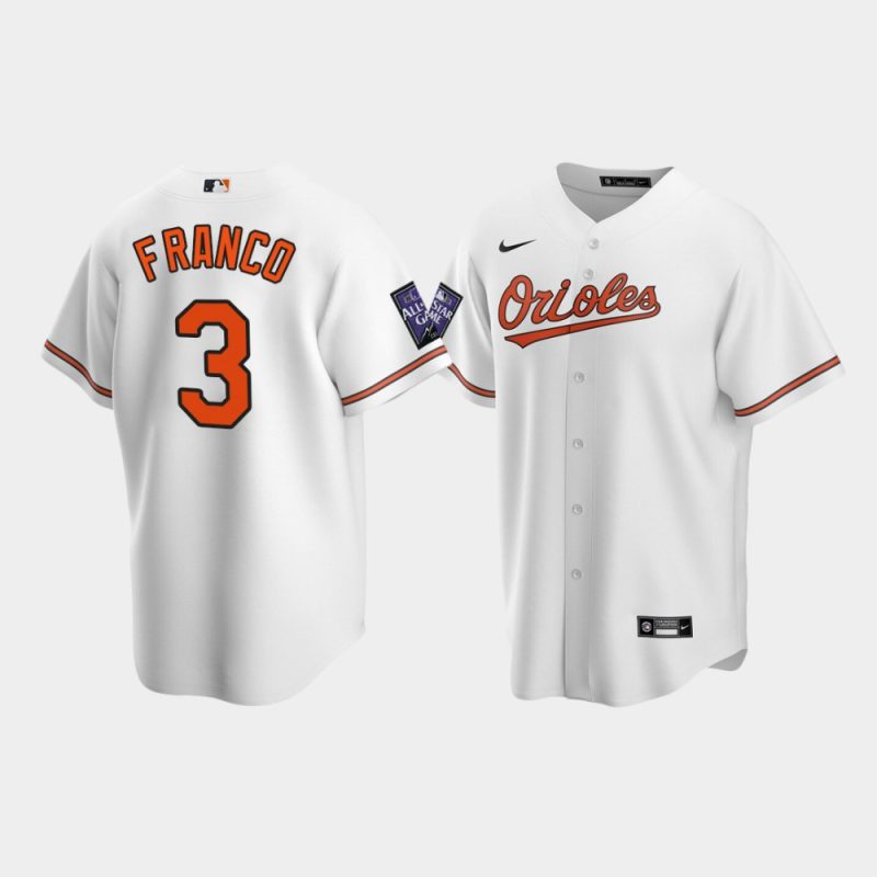 Maikel Franco Baltimore Orioles Replica White 2021 All-Star Game Home Jersey