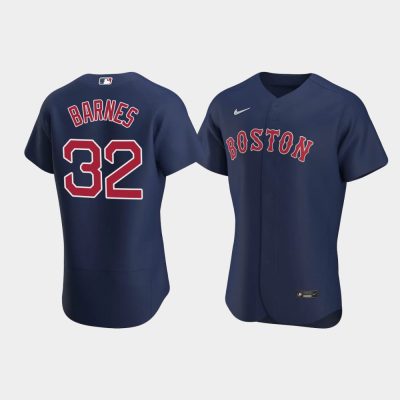 Men Boston Red Sox #32 Matt Barnes Navy 2020 Alternate Jersey
