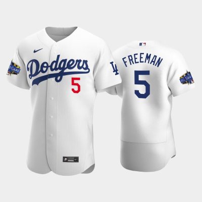 Men Freddie Freeman Los Angeles Dodgers White Home 2022 MLB All-Star Game Jersey