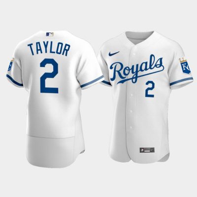 Men Kansas City Royals Michael A. Taylor 2022 White Jersey