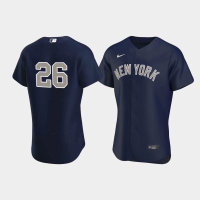 Men New York Yankees D.J. LeMahieu Alternate Navy Jersey