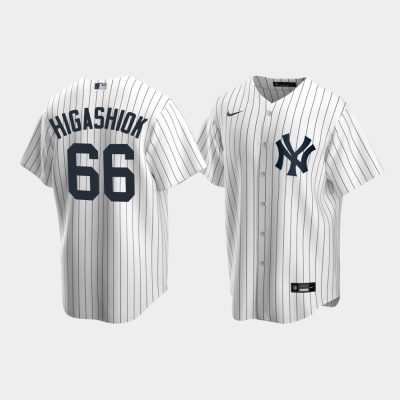 Men New York Yankees Kyle Higashioka Replica Home White Jersey