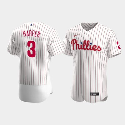 Men Philadelphia Phillies #3 Bryce Harper White Home Jersey – The Beauty  You Need To See