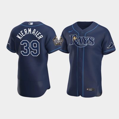 Men Tampa Bay Rays #39 Kevin Kiermaier Navy 2020 World Series Alternate  Jersey – The Beauty You Need To See