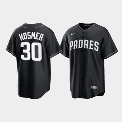 San Diego Padres Eric Hosmer Black Alternate Fashion Replica Jersey