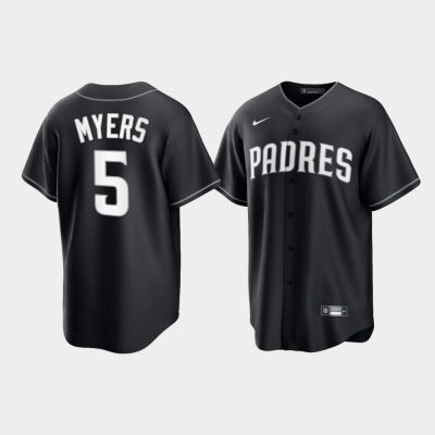 San Diego Padres Wil Myers Black Alternate Fashion Replica Jersey