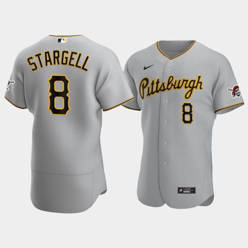 Willie Stargell Pittsburgh Pirates Gray 2020 Road Jersey