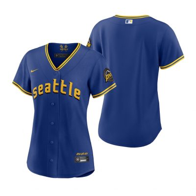 Women Seattle Mariners Royal 2023 City Connect Replica Jersey