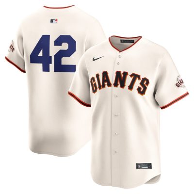 San Francisco Giants 2024 Jackie Robinson Day Home Limited Jersey - Cream