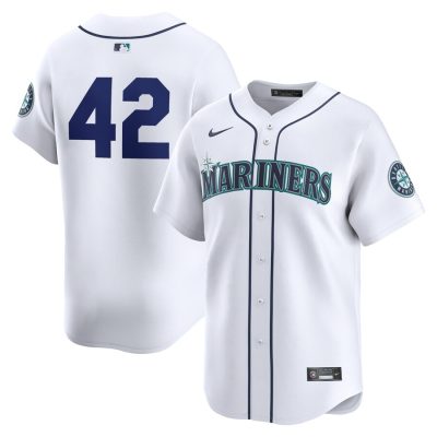 Seattle Mariners 2024 Jackie Robinson Day Home Limited Jersey - White